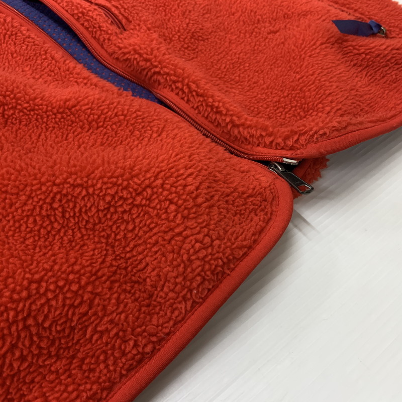 【中古品】【メンズ】 patagonia パタゴニア RETRO CARDIGAN 23023 レトロカーディガン ライトアウター フリースジャケット 144-260610-ko-08-tei サイズ：L カラー：レッド 万代Net店