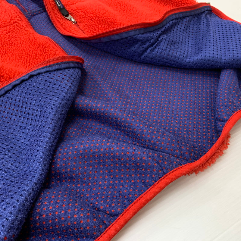 【中古品】【メンズ】 patagonia パタゴニア RETRO CARDIGAN 23023 レトロカーディガン ライトアウター フリースジャケット 144-260610-ko-08-tei サイズ：L カラー：レッド 万代Net店
