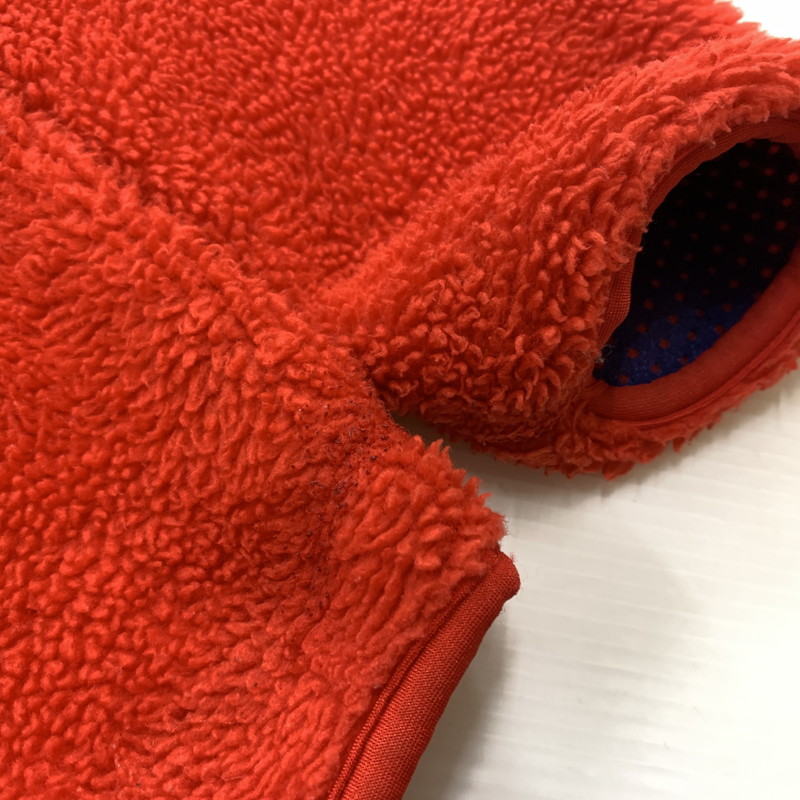 【中古品】【メンズ】 patagonia パタゴニア RETRO CARDIGAN 23023 レトロカーディガン ライトアウター フリースジャケット 144-260610-ko-08-tei サイズ：L カラー：レッド 万代Net店