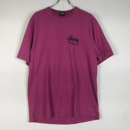 【中古品】【メンズ】 STUSSY ステューシー　HONOLULU TEE ホノルル限定 Tシャツ 半袖 トップス 142-260609-sa-01-tei サイズ：M カラー：パープル 万代Net店