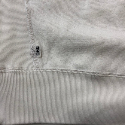 【中古品】【メンズ】 RHC Ron Herman ロンハーマン × CHAMPION チャンピオン 別注コラボ REVERSE WEAVE LOS ANGELES SWEAT C8-Y009 リバースウィーブ ロサンゼルス スウェット 長袖 トレーナー 141-260609-sa-05-tei サイズ：M カラー：ホワイト 万代Net店