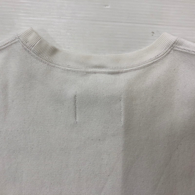【中古品】【メンズ】 RHC Ron Herman ロンハーマン × CHAMPION チャンピオン 別注コラボ REVERSE WEAVE LOS ANGELES SWEAT C8-Y009 リバースウィーブ ロサンゼルス スウェット 長袖 トレーナー 141-260609-sa-05-tei サイズ：M カラー：ホワイト 万代Net店
