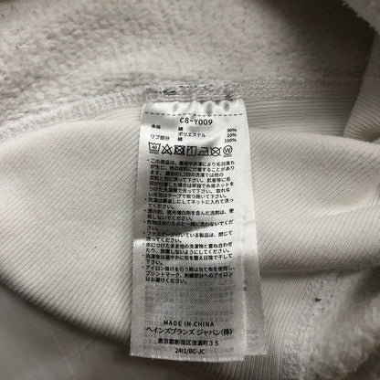 【中古品】【メンズ】 RHC Ron Herman ロンハーマン × CHAMPION チャンピオン 別注コラボ REVERSE WEAVE LOS ANGELES SWEAT C8-Y009 リバースウィーブ ロサンゼルス スウェット 長袖 トレーナー 141-260609-sa-05-tei サイズ：M カラー：ホワイト 万代Net店