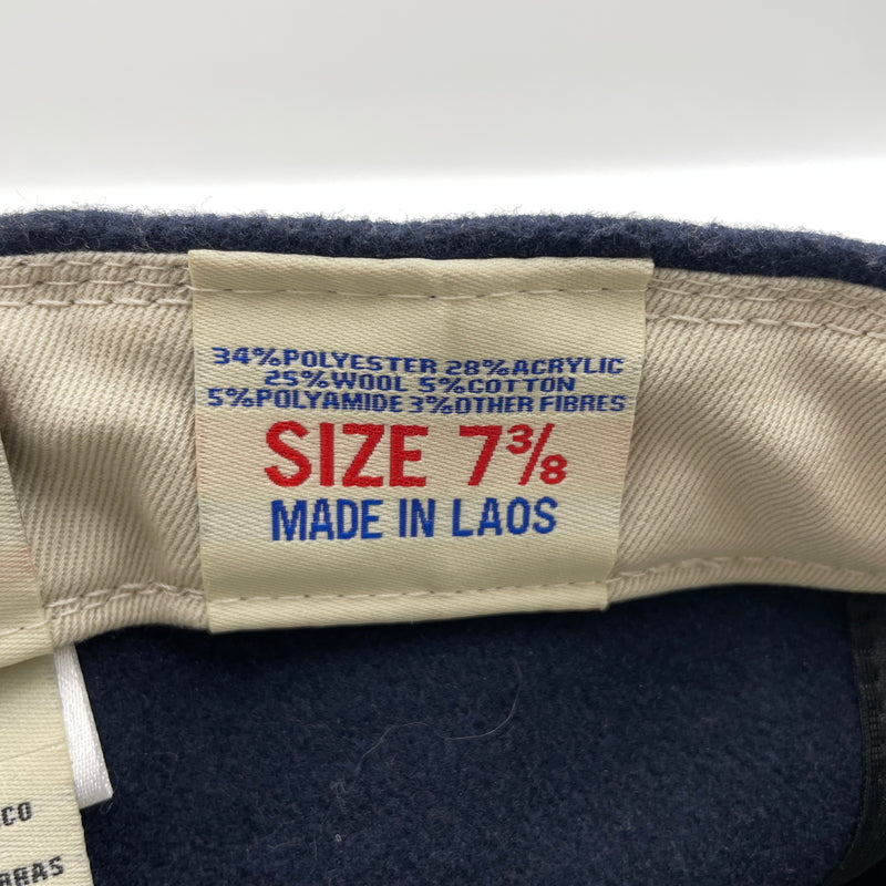 【中古品】【メンズ】 NEW ERA ニューエラ × FEAR OF GOD ESSENTIALS フィアオブゴッド エッセンシャルズ 別注 コラボ 59FIFTY WOOL RETRO CROWN CAP ウール レトロ クラウン キャップ 帽子 185-260805-ko-07-tei カラー：ネイビー 万代Net店