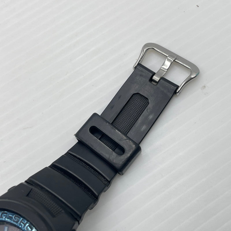 【中古品】【メンズ】 G-SHOCK ジーショック AWG-M100A-1AER ウォッチ 腕時計 ラバーバンド 電波ソーラー M100シリーズ 196-260826-ko-07-teih カラー：ブラック/ブルー 万代Net店