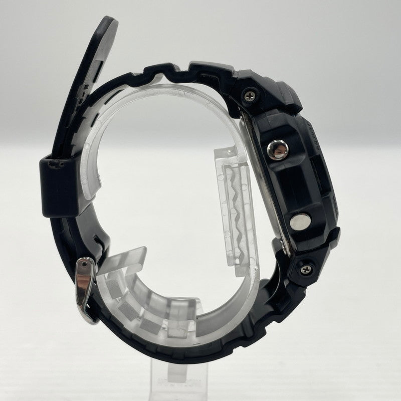 【中古品】【メンズ】 G-SHOCK ジーショック AWG-M100A-1AER ウォッチ 腕時計 ラバーバンド 電波ソーラー M100シリーズ 196-260826-ko-07-teih カラー：ブラック/ブルー 万代Net店