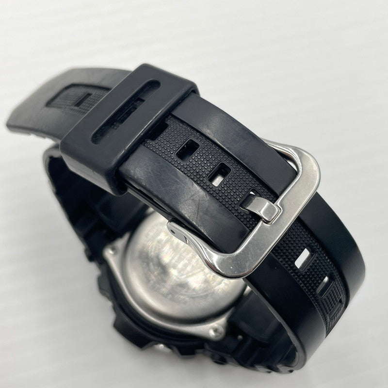 【中古品】【メンズ】 G-SHOCK ジーショック AWG-M100A-1AER ウォッチ 腕時計 ラバーバンド 電波ソーラー M100シリーズ 196-260826-ko-07-teih カラー：ブラック/ブルー 万代Net店