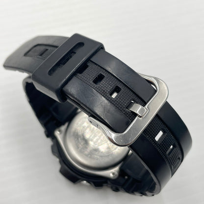 【中古品】【メンズ】 G-SHOCK ジーショック AWG-M100A-1AER ウォッチ 腕時計 ラバーバンド 電波ソーラー M100シリーズ 196-260826-ko-07-teih カラー：ブラック/ブルー 万代Net店