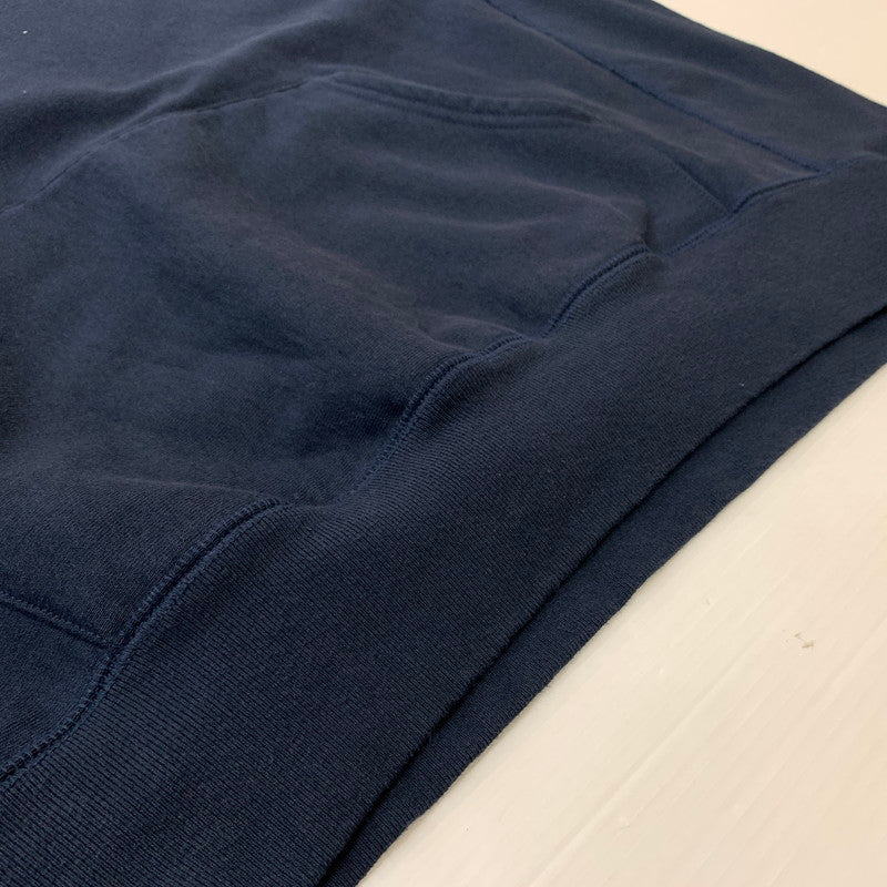 【中古品】【メンズ】 Supreme シュプリーム × SWAROVSKI スワロフスキー 別注 コラボ 25AW MOTION LOGO HOODED SWEATSHIRT モーション ロゴ フーデッド スウェット トップス プルオーバーパーカー 149-260610-ko-15-tei サイズ：XL カラー：ネイビー 万代Net店