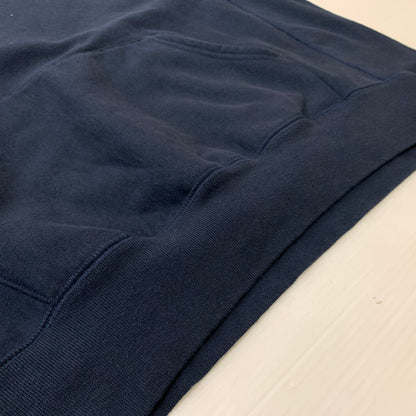 【中古品】【メンズ】 Supreme シュプリーム × SWAROVSKI スワロフスキー 別注 コラボ 25AW MOTION LOGO HOODED SWEATSHIRT モーション ロゴ フーデッド スウェット トップス プルオーバーパーカー 149-260610-ko-15-tei サイズ：XL カラー：ネイビー 万代Net店