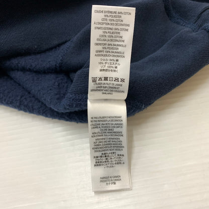 【中古品】【メンズ】 Supreme シュプリーム × SWAROVSKI スワロフスキー 別注 コラボ 25AW MOTION LOGO HOODED SWEATSHIRT モーション ロゴ フーデッド スウェット トップス プルオーバーパーカー 149-260610-ko-15-tei サイズ：XL カラー：ネイビー 万代Net店