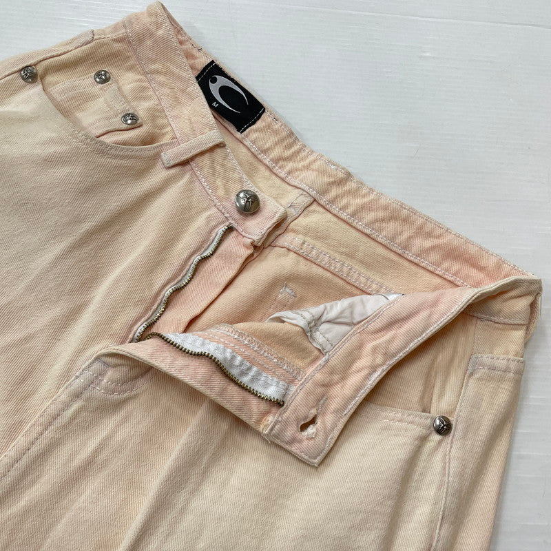 【中古品】【メンズ】 COZY WORLDWIDE コージー ワールドワイド SIDE ZIPLINE WIDE PANTS サイド ジップライン ワイド パンツ ボトムス 158-620618-sa-04-tei サイズ：M カラー：ピンク 万代Net店