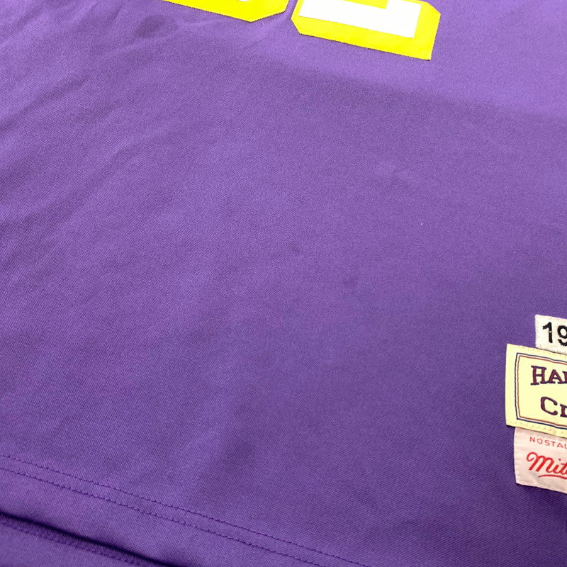 【現状渡し品】【メンズ】 HARDWOOD CLASSICS ハードウッド クラシックス × MITCHELL NESS マイケル ネス LAKERS GAME SHIRT MAGIC JOHNSON レイカーズ ゲームシャツ トップス ノースリーブ 145-260607-ko-01-tei サイズ：不明 カラー：パープル 万代Net店