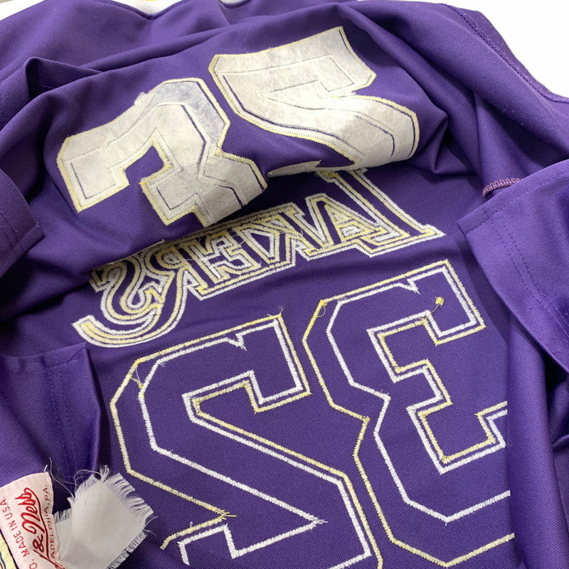 【現状渡し品】【メンズ】 HARDWOOD CLASSICS ハードウッド クラシックス × MITCHELL NESS マイケル ネス LAKERS GAME SHIRT MAGIC JOHNSON レイカーズ ゲームシャツ トップス ノースリーブ 145-260607-ko-01-tei サイズ：不明 カラー：パープル 万代Net店