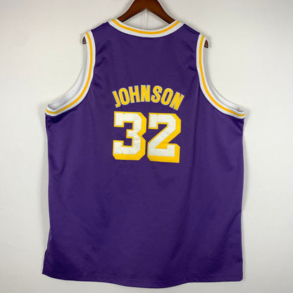 【現状渡し品】【メンズ】 HARDWOOD CLASSICS ハードウッド クラシックス × MITCHELL NESS マイケル ネス LAKERS GAME SHIRT MAGIC JOHNSON レイカーズ ゲームシャツ トップス ノースリーブ 145-260607-ko-01-tei サイズ：不明 カラー：パープル 万代Net店