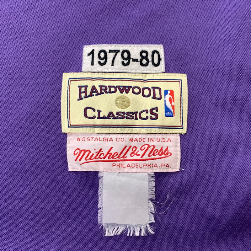 【現状渡し品】【メンズ】 HARDWOOD CLASSICS ハードウッド クラシックス × MITCHELL NESS マイケル ネス LAKERS GAME SHIRT MAGIC JOHNSON レイカーズ ゲームシャツ トップス ノースリーブ 145-260607-ko-01-tei サイズ：不明 カラー：パープル 万代Net店
