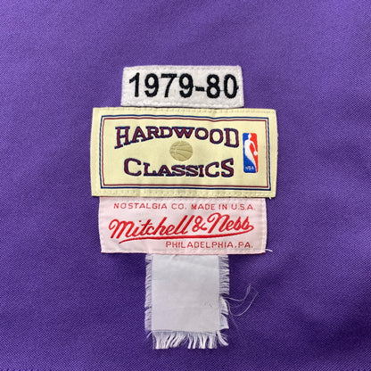 【現状渡し品】【メンズ】 HARDWOOD CLASSICS ハードウッド クラシックス × MITCHELL NESS マイケル ネス LAKERS GAME SHIRT MAGIC JOHNSON レイカーズ ゲームシャツ トップス ノースリーブ 145-260607-ko-01-tei サイズ：不明 カラー：パープル 万代Net店