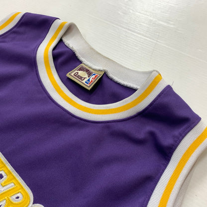 【現状渡し品】【メンズ】 HARDWOOD CLASSICS ハードウッド クラシックス × MITCHELL NESS マイケル ネス LAKERS GAME SHIRT MAGIC JOHNSON レイカーズ ゲームシャツ トップス ノースリーブ 145-260607-ko-01-tei サイズ：不明 カラー：パープル 万代Net店
