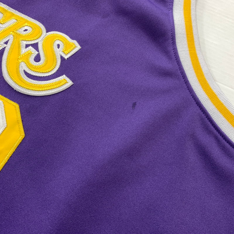 【現状渡し品】【メンズ】 HARDWOOD CLASSICS ハードウッド クラシックス × MITCHELL NESS マイケル ネス LAKERS GAME SHIRT MAGIC JOHNSON レイカーズ ゲームシャツ トップス ノースリーブ 145-260607-ko-01-tei サイズ：不明 カラー：パープル 万代Net店
