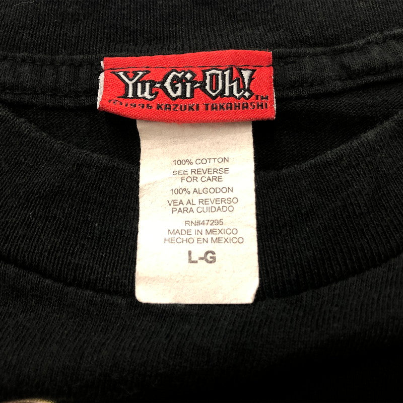 【中古品】【メンズ】 Yu-Gi-Oh ! 遊☆戯☆王 90's LS PRINT TEE 90年代 ロングスリーブ プリント Tシャツ 長袖 トップス 145-260609-sa-03-tei サイズ：L カラー：ブラック 万代Net店