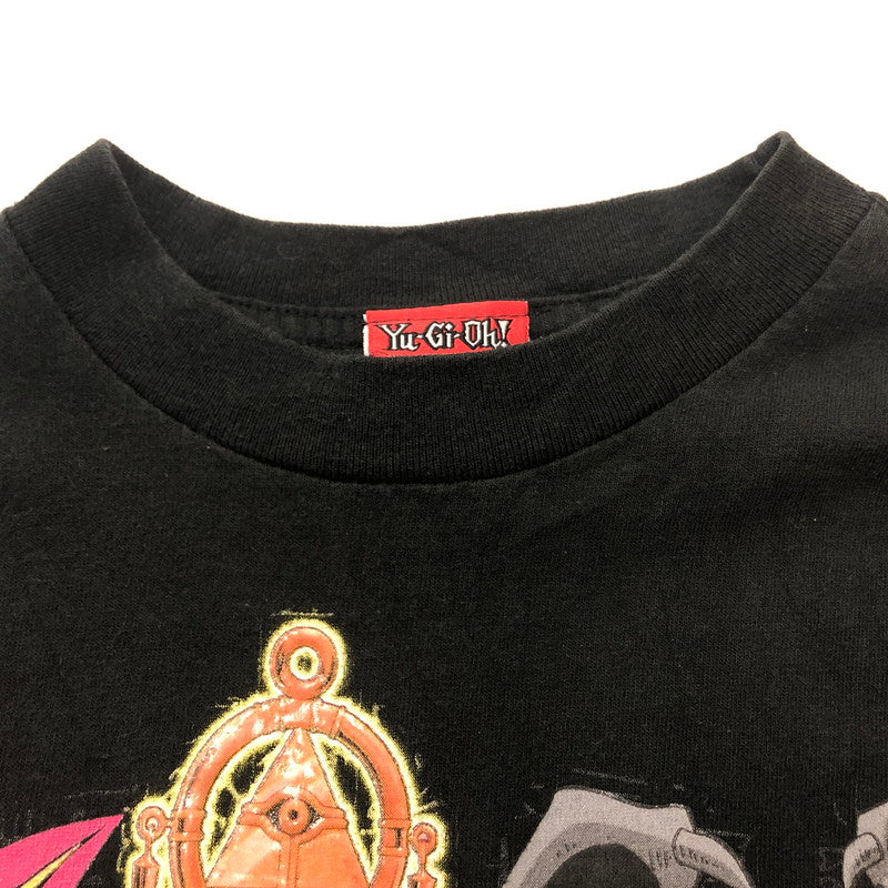 【中古品】【メンズ】 Yu-Gi-Oh ! 遊☆戯☆王 90's LS PRINT TEE 90年代 ロングスリーブ プリント Tシャツ 長袖 トップス 145-260609-sa-03-tei サイズ：L カラー：ブラック 万代Net店
