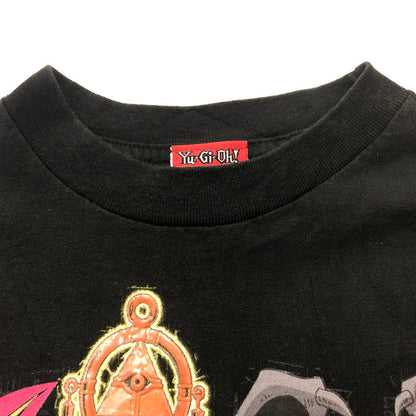 【中古品】【メンズ】 Yu-Gi-Oh ! 遊☆戯☆王 90's LS PRINT TEE 90年代 ロングスリーブ プリント Tシャツ 長袖 トップス 145-260609-sa-03-tei サイズ：L カラー：ブラック 万代Net店