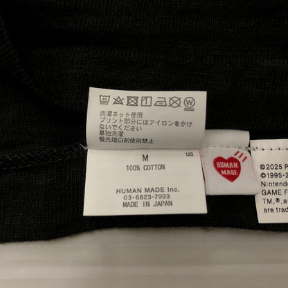 【中古品】【メンズ】 HUMANMADE ヒューマンメイド × POKEMON ポケモン 別注 コラボ SAPPORO PIKACHU TEE サッポロ ピカチュウ Tシャツ 半袖 トップス 145-260609-sa-10-tei サイズ：M カラー：ブラック 万代Net店