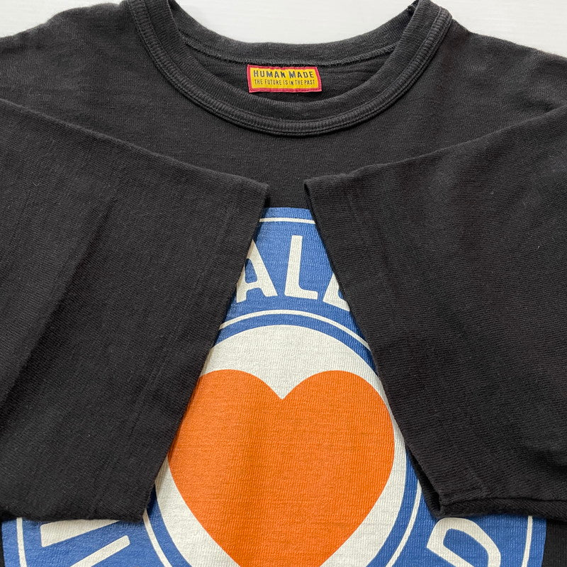 【中古品】【メンズ】 HUMANMADE ヒューマンメイド CIRCLE GRAPHIC TEE サークル グラフィック Tシャツ 半袖 トップス 142-260612-yo-08-tei サイズ：M カラー：ブラック 万代Net店