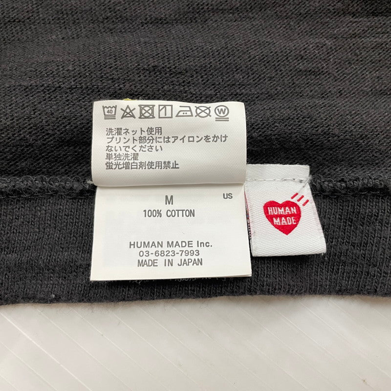 【中古品】【メンズ】 HUMANMADE ヒューマンメイド CIRCLE GRAPHIC TEE サークル グラフィック Tシャツ 半袖 トップス 142-260612-yo-08-tei サイズ：M カラー：ブラック 万代Net店