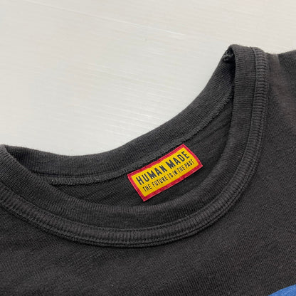 【中古品】【メンズ】 HUMANMADE ヒューマンメイド CIRCLE GRAPHIC TEE サークル グラフィック Tシャツ 半袖 トップス 142-260612-yo-08-tei サイズ：M カラー：ブラック 万代Net店
