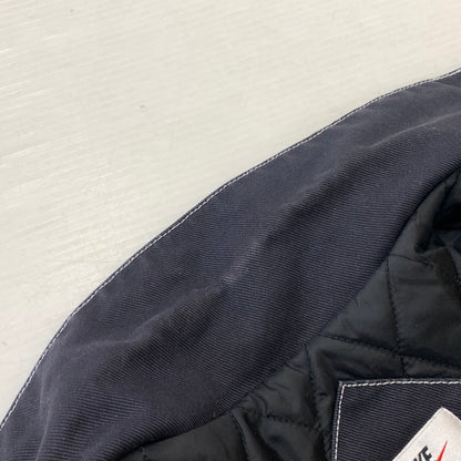 【中古品】【メンズ】 SUPREME シュプリーム × NIKE ナイキ 別注 コラボ 18AW DOUBLE ZIP WORK JACKET ダブルジップ ワーク ジャケット アウター 149-260611-yo-01-tei サイズ：M カラー：ブラック 万代Net店