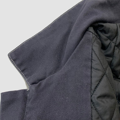 【中古品】【メンズ】 SUPREME シュプリーム × NIKE ナイキ 別注 コラボ 18AW DOUBLE ZIP WORK JACKET ダブルジップ ワーク ジャケット アウター 149-260611-yo-01-tei サイズ：M カラー：ブラック 万代Net店