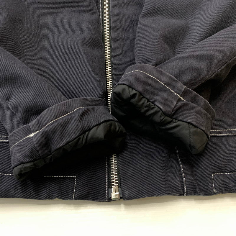 【中古品】【メンズ】 SUPREME シュプリーム × NIKE ナイキ 別注 コラボ 18AW DOUBLE ZIP WORK JACKET ダブルジップ ワーク ジャケット アウター 149-260611-yo-01-tei サイズ：M カラー：ブラック 万代Net店