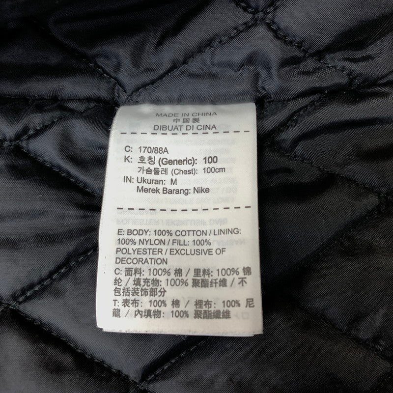 【中古品】【メンズ】 SUPREME シュプリーム × NIKE ナイキ 別注 コラボ 18AW DOUBLE ZIP WORK JACKET ダブルジップ ワーク ジャケット アウター 149-260611-yo-01-tei サイズ：M カラー：ブラック 万代Net店