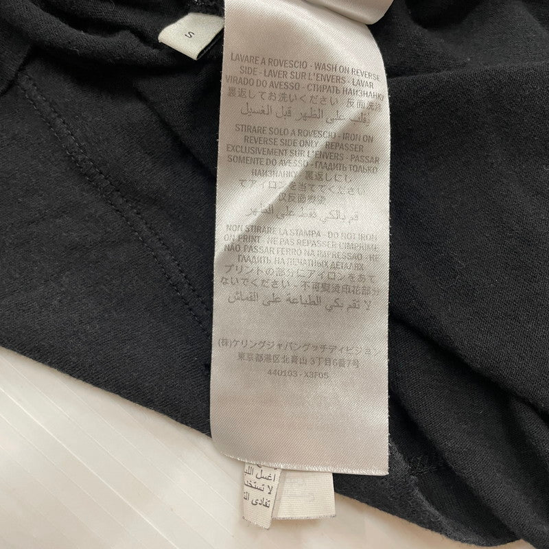 【中古品】【メンズ】 GUCCI グッチ LOGO WASHED OVERSIZE TEE 440103 ロゴ ウォッシュド オーバーサイズ Tシャツ 半袖 トップス 141-260612-yo-10-tei サイズ：S カラー：ブラック 万代Net店