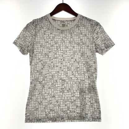 【中古品】【レディース】 HERMES エルメス BOLDUC AU CARRE COTTON TEE H5E4645DK ボルデュック コットン Tシャツ 半袖 トップス 141-260611-yo-10-tei サイズ：34 カラー：ホワイト 万代Net店