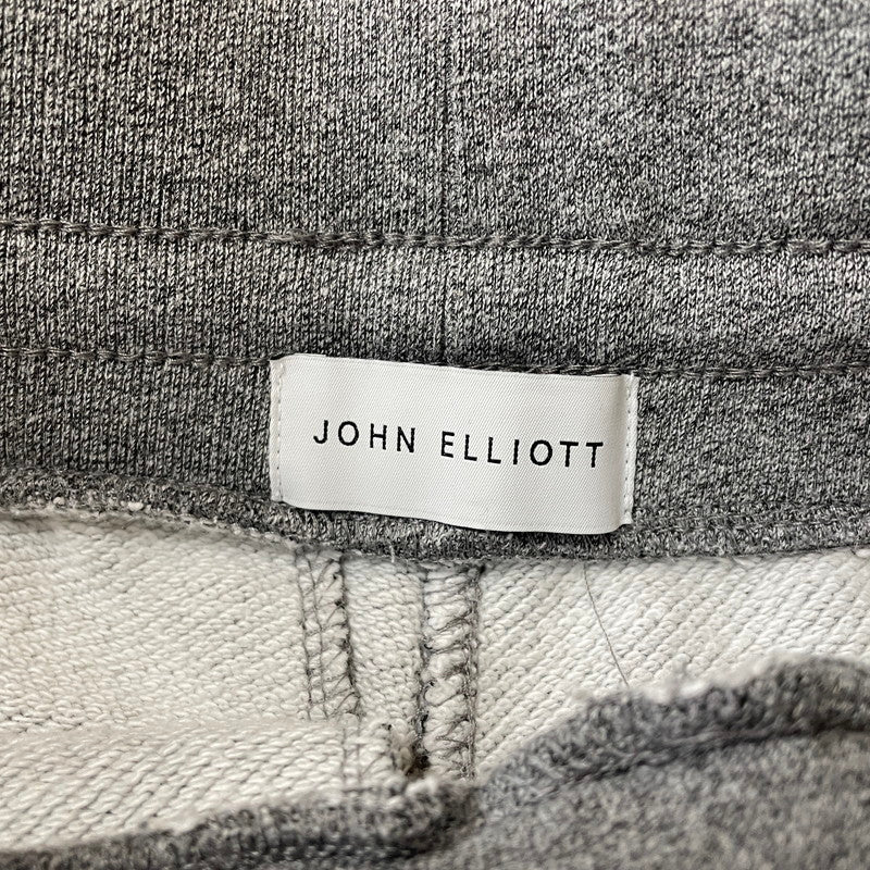 【中古品】【メンズ】 JOHN ELLIOTT ジョンエリオット ESCOBAR SWEAT PANTS 2620600109 エスコバル スウェットパンツ ボトムス 152-260612-yo-14-tei サイズ：1 カラー：グレー 万代Net店