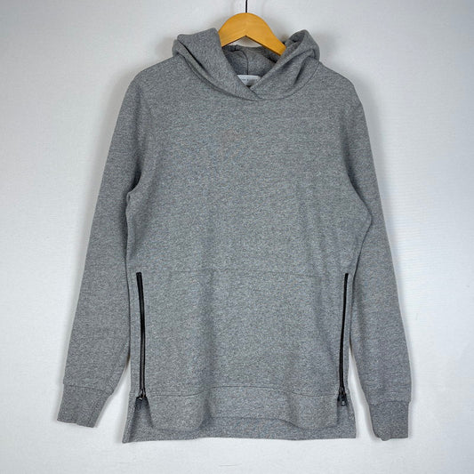 【中古品】【メンズ】 JOHN ELLIOTT ジョンエリオット SIDE ZIP PULLOVER PARKA 2620900111 サイドジップ プルオーバー パーカー 長袖 フーディ 141-260612-yo-07-tei サイズ：1 カラー：グレー 万代Net店
