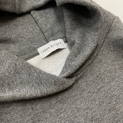 【中古品】【メンズ】 JOHN ELLIOTT ジョンエリオット SIDE ZIP PULLOVER PARKA 2620900111 サイドジップ プルオーバー パーカー 長袖 フーディ 141-260612-yo-07-tei サイズ：1 カラー：グレー 万代Net店