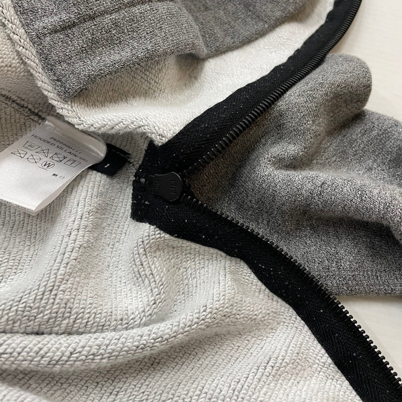 【中古品】【メンズ】 JOHN ELLIOTT ジョンエリオット SIDE ZIP PULLOVER PARKA 2620900111 サイドジップ プルオーバー パーカー 長袖 フーディ 141-260612-yo-07-tei サイズ：1 カラー：グレー 万代Net店