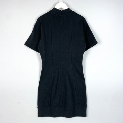 【中古品】【レディース】 ALEXANDER WANG アレキサンダーワン SS COTTON DRESS 4CC2216101 ショートスリーブ コットン ドレス ワンピース 170-260611-yo-12-tei サイズ：XS カラー：ブラック 万代Net店