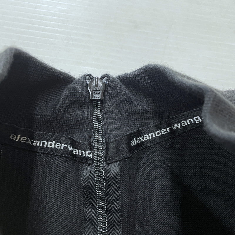 【中古品】【レディース】 ALEXANDER WANG アレキサンダーワン SS COTTON DRESS 4CC2216101 ショートスリーブ コットン ドレス ワンピース 170-260611-yo-12-tei サイズ：XS カラー：ブラック 万代Net店