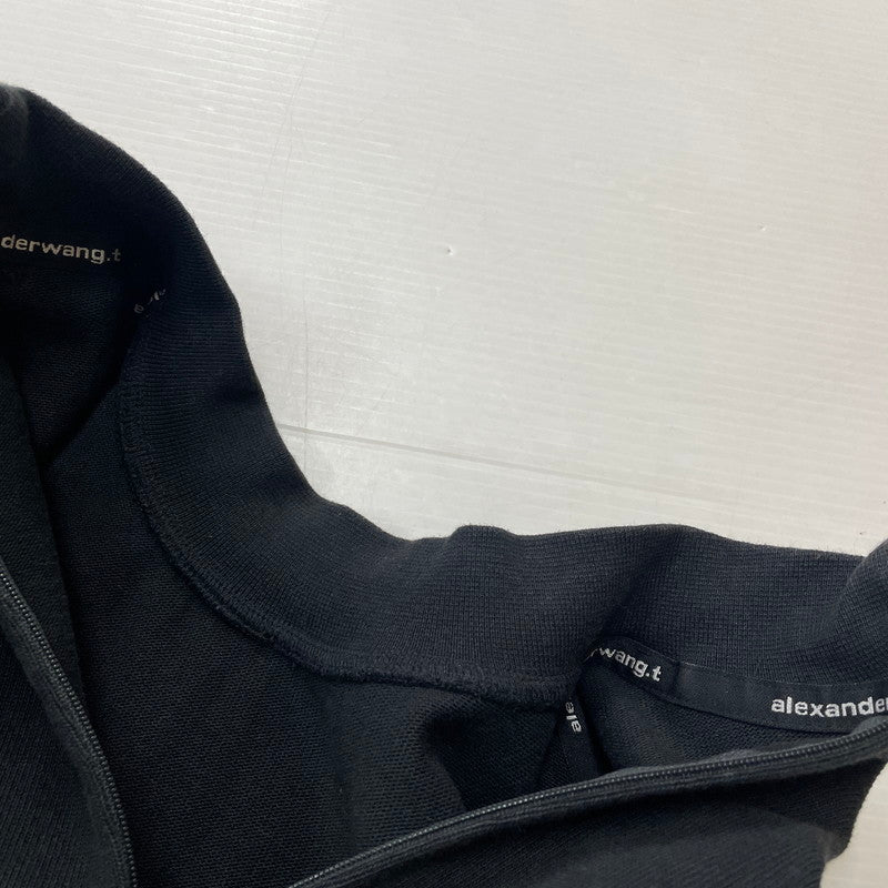 【中古品】【レディース】 ALEXANDER WANG アレキサンダーワン SS COTTON DRESS 4CC2216101 ショートスリーブ コットン ドレス ワンピース 170-260611-yo-12-tei サイズ：XS カラー：ブラック 万代Net店