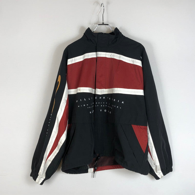 【現状渡し品】【メンズ】 WILLY CHAVARRIA ウィリー チャバリア MEGA SPORTS BIG BOY JACKET REC009 メガ スポーツ ボディ ジャケット ライトアウター 142-260609-sa-09-tei サイズ：M カラー：レッドブラック 万代Net店