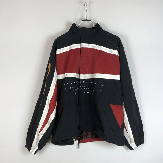 【現状渡し品】【メンズ】 WILLY CHAVARRIA ウィリー チャバリア MEGA SPORTS BIG BOY JACKET REC009 メガ スポーツ ボディ ジャケット ライトアウター 142-260609-sa-09-tei サイズ：M カラー：レッドブラック 万代Net店