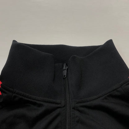 【中古品】【メンズ】 ADIDAS アディダス × KORN コーン 別注 コラボ TRACK TOP JG1341 トラック トップ 長袖 トップス 148-260609-sa-08-tei サイズ：2XL カラー：ブラックレッド 万代Net店