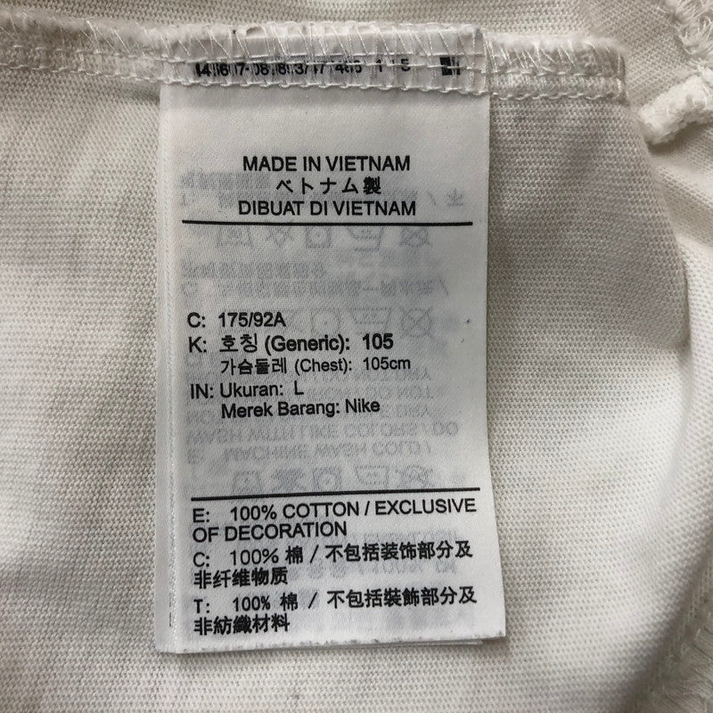 【現状渡し品】【メンズ】 NIKE NRG ナイキ × STUSSY ステューシー 別注 コラボ PEACE LOVE SWOOSH S/S TEE DM4942-121 ピースラブ スムース ショートスリーブ Tシャツ トップス 半袖 142-260609-sa-12-tei サイズ：L カラー：ホワイト 万代Net店