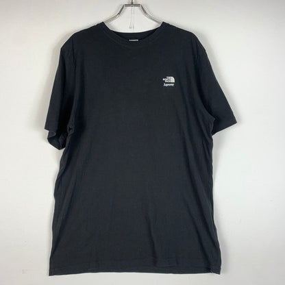 【中古品】【メンズ】 SUPREME シュプリーム × THE NORTH FACE ザ・ノースフェイス 別注 コラボ 22SS BANDANA TEE NT02209I バンダナ Tシャツ 半袖 トップス 149-260611-yo-02-tei サイズ：XL カラー：ブラック 万代Net店