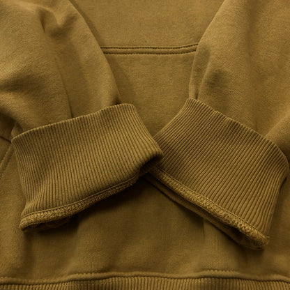 【中古品】【メンズ】 STUSSY ステューシ FRONT LOGO PULLOVER PARKA 118425 フード ロゴ プリント プルーオーバー パーカー トップス パーカー 142-260609-sa-14-tei サイズ：L カラー：マスタード 万代Net店