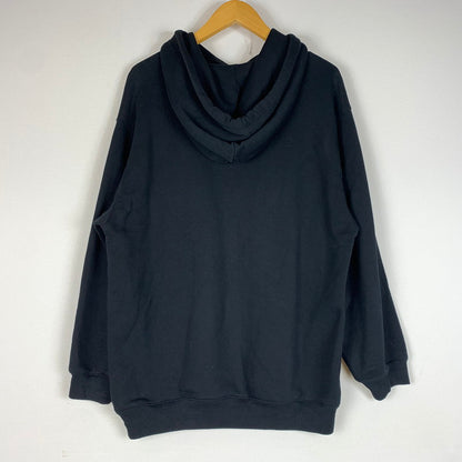 【中古品】【メンズ】 BALENCIAGA バレンシアガ 19SS RAINBOW BB LOGO HOODIE 570811 TEV50 レインボー BBロゴ フーディ 長袖 トップス プルオーバーパーカー 141-260611-yo-05-tei サイズ：XXS カラー：ブラック 万代Net店